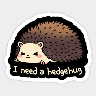 Hedgehug Sticker